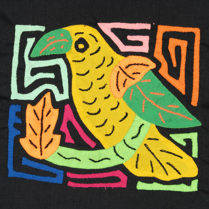 Multicolor Green Yellow And Orange Bird Molita