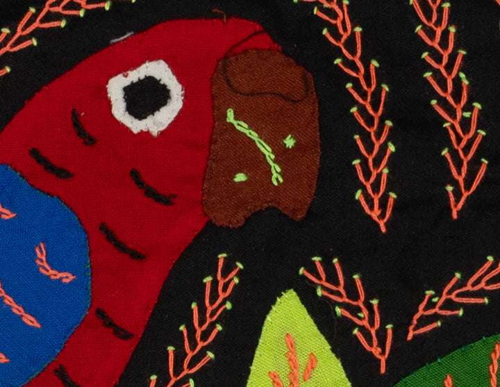 Multi-Color Parrot Bird Red And Blue Molita