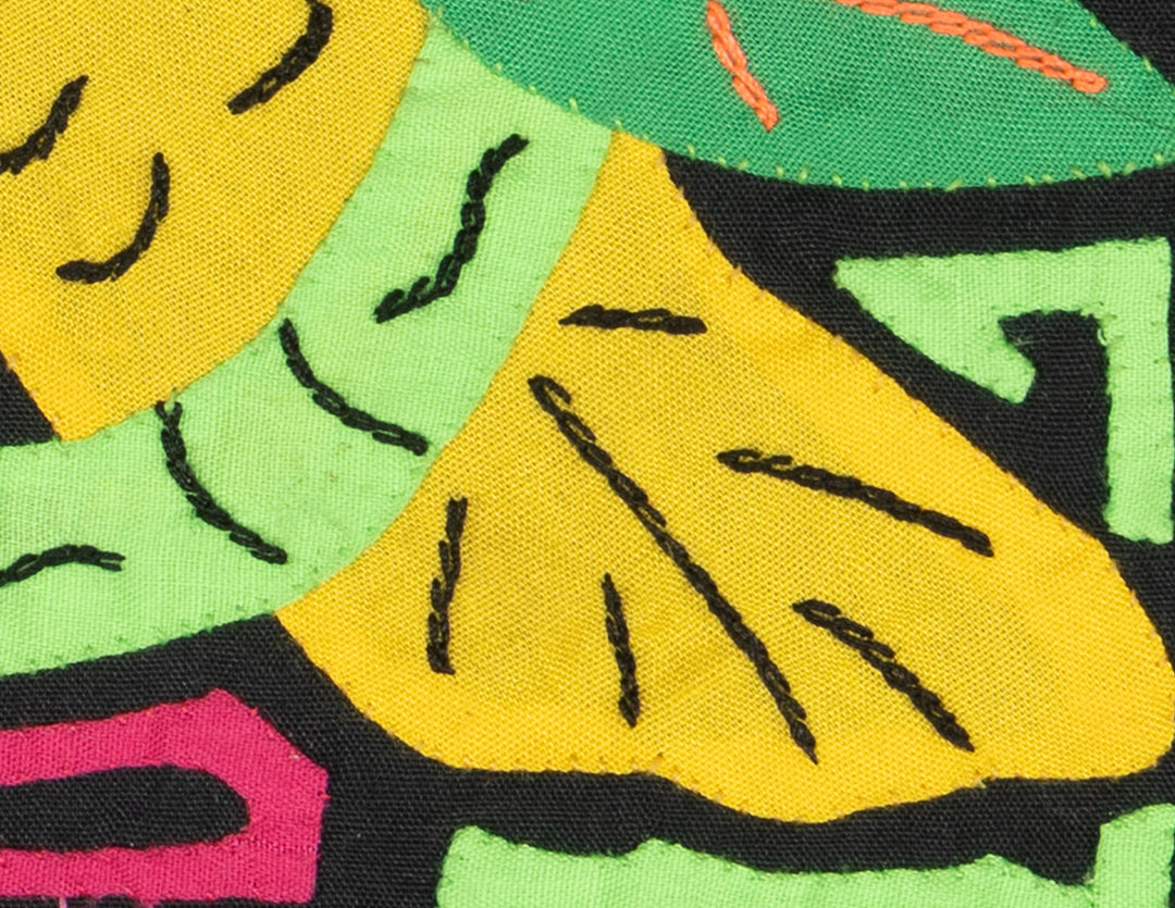 Multicolor Green Yellow And Orange Bird Molita