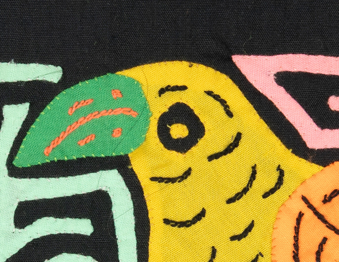 Multicolor Green Yellow And Orange Bird Molita