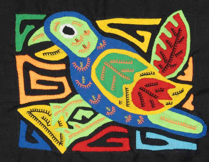 Multicolor Green Blue And Red Bird Molita