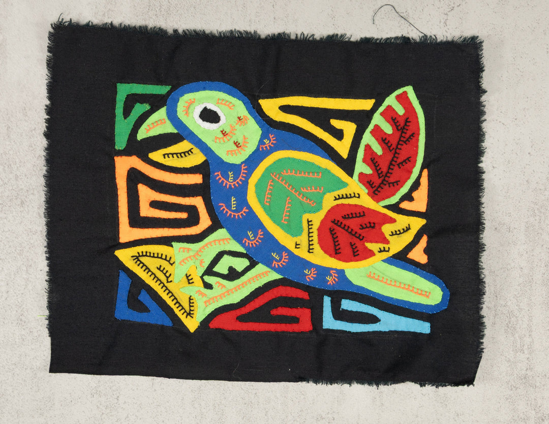 Multicolor Green Blue And Red Bird Molita