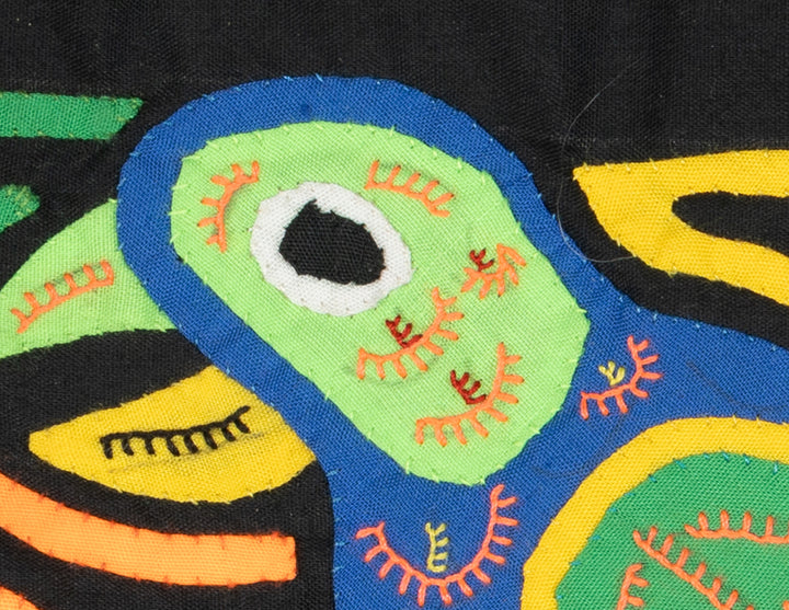 Multicolor Green Blue And Red Bird Molita