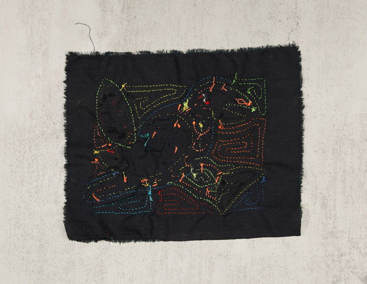 Multicolor Green Blue And Red Bird Molita