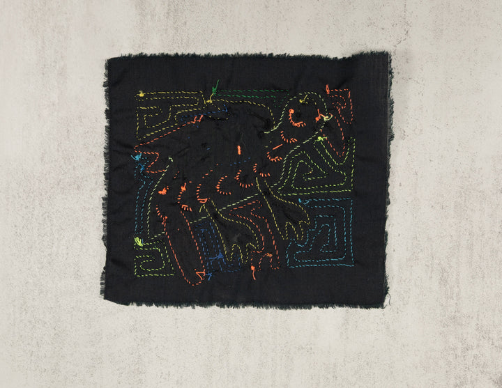 Multicolor Green Blue And Orange Bird Molita