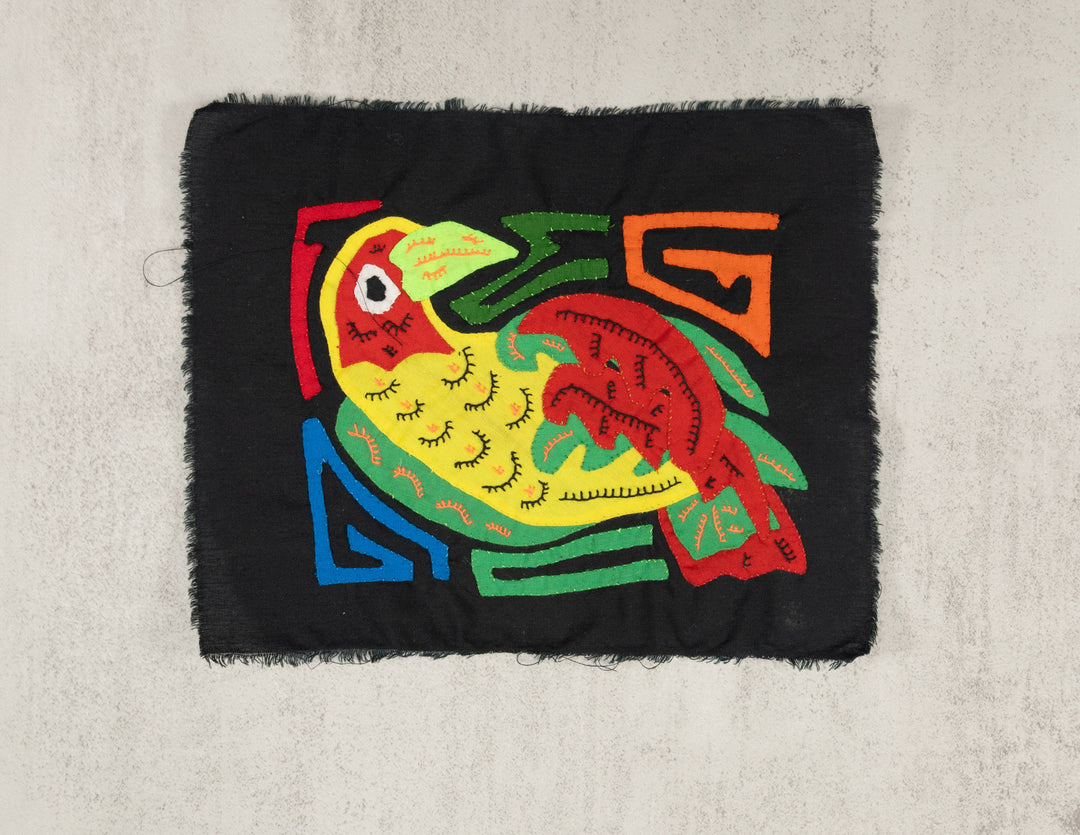 Multicolor Red And Chartruce Bird Molita