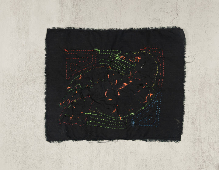 Multicolor Red And Chartruce Bird Molita