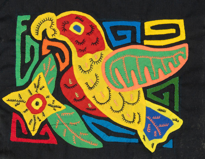 Multicolor Red And Yellow Bird Molita