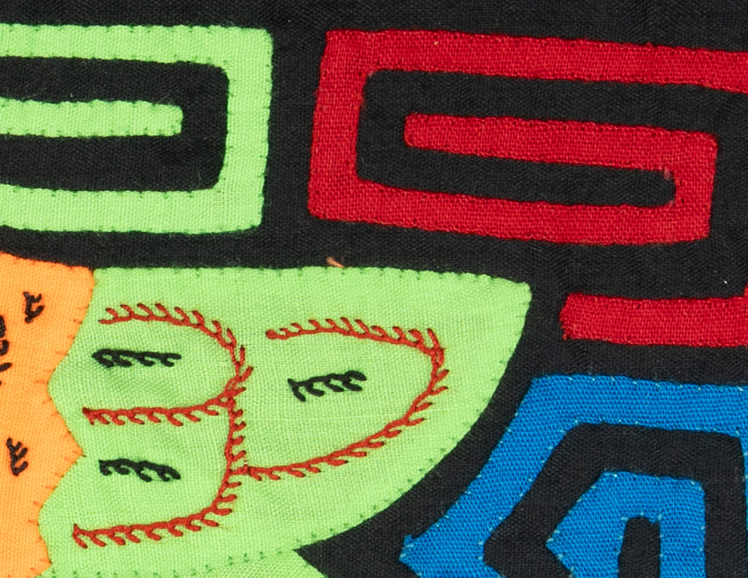 Multicolor Green And Orange Bird Molita