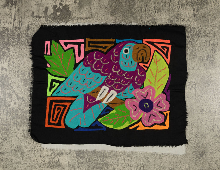 Multi-Color Parrot Bird Blue And Purple Molita