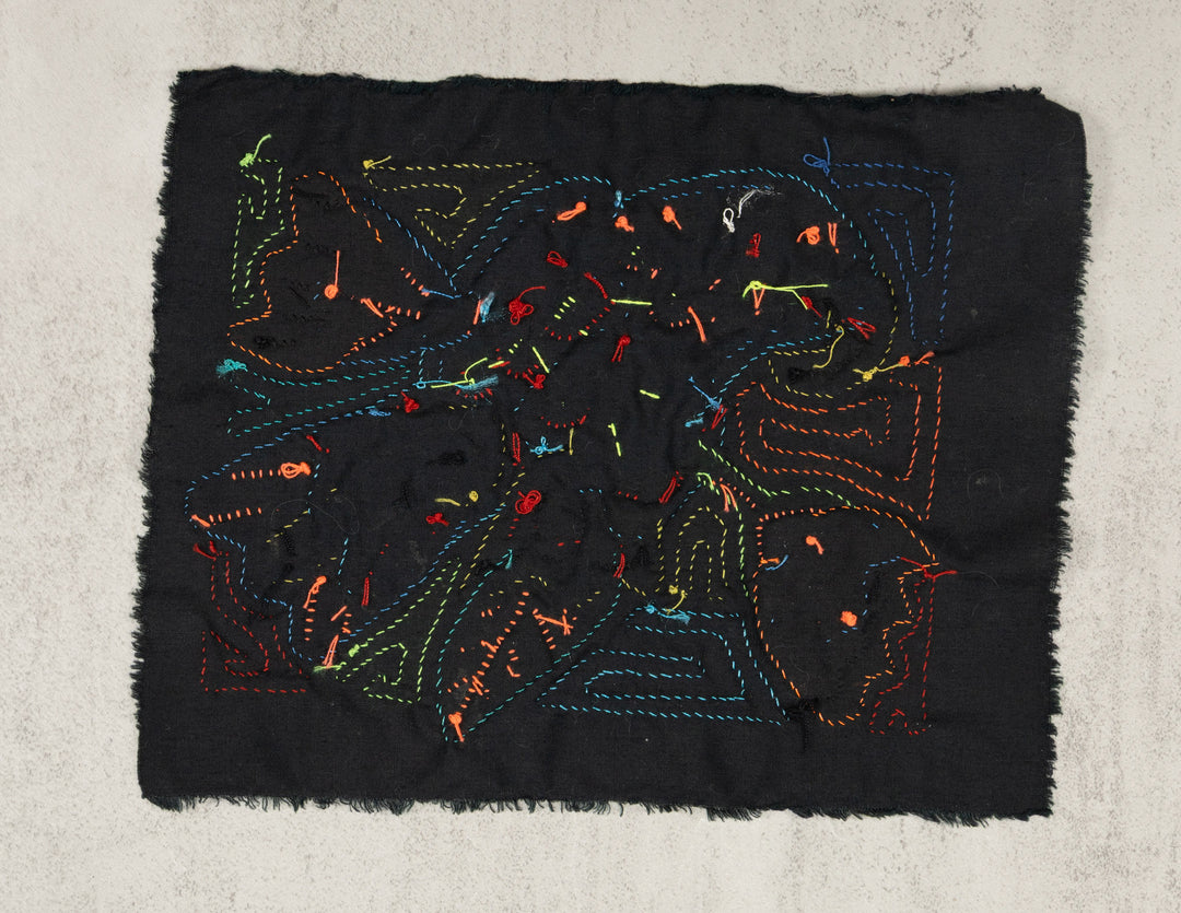 Multicolor Blue And Orange Bird Molita