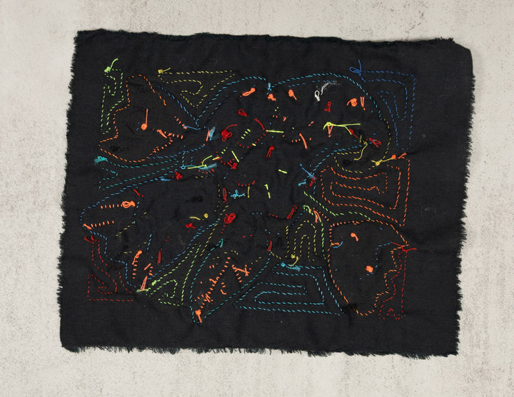 Multicolor Blue And Orange Bird Molita