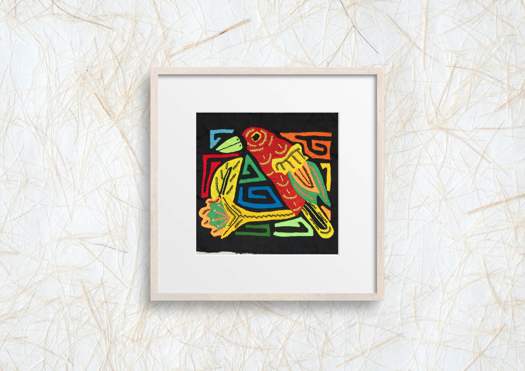 Multicolor Red And Yellow Bird Molita
