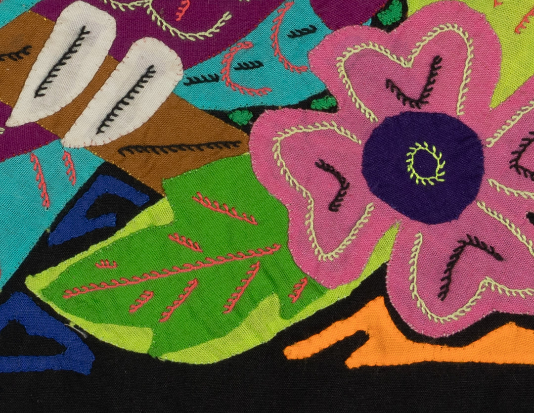 Multi-Color Parrot Bird Blue And Purple Molita