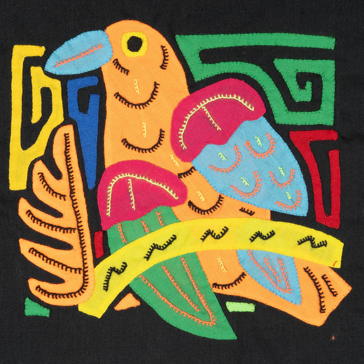 Orange Blue And Red Bird Molita