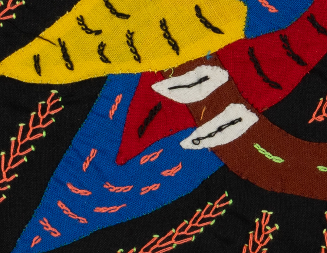 Multi-Color Parrot Bird Red And Blue Molita