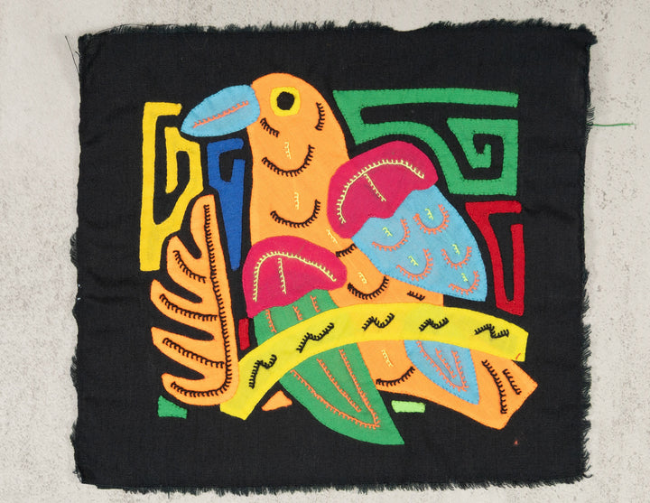 Orange Blue And Red Bird Molita