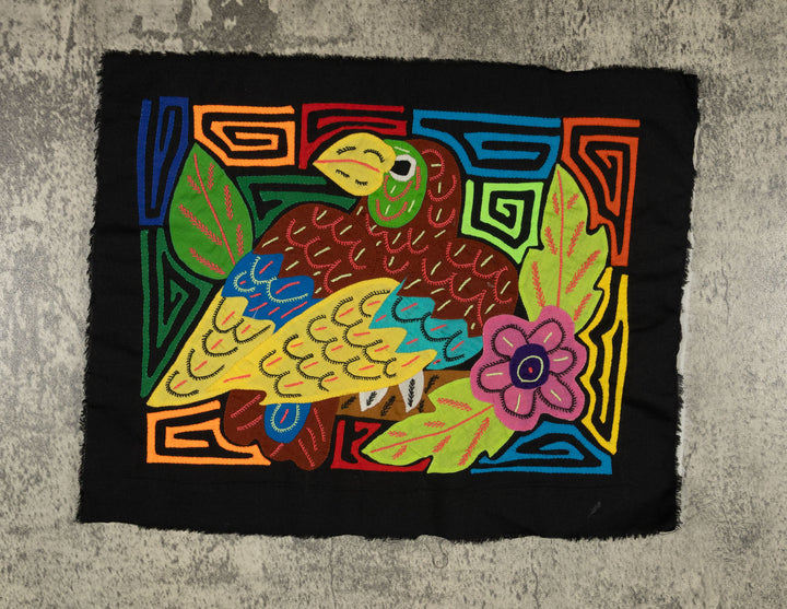 Multi-Color Parrot Bird Yellow And Brown Molita