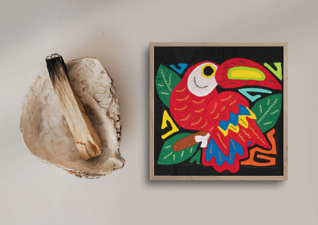 Multicolor Red And Blue Toucan Bird Molita