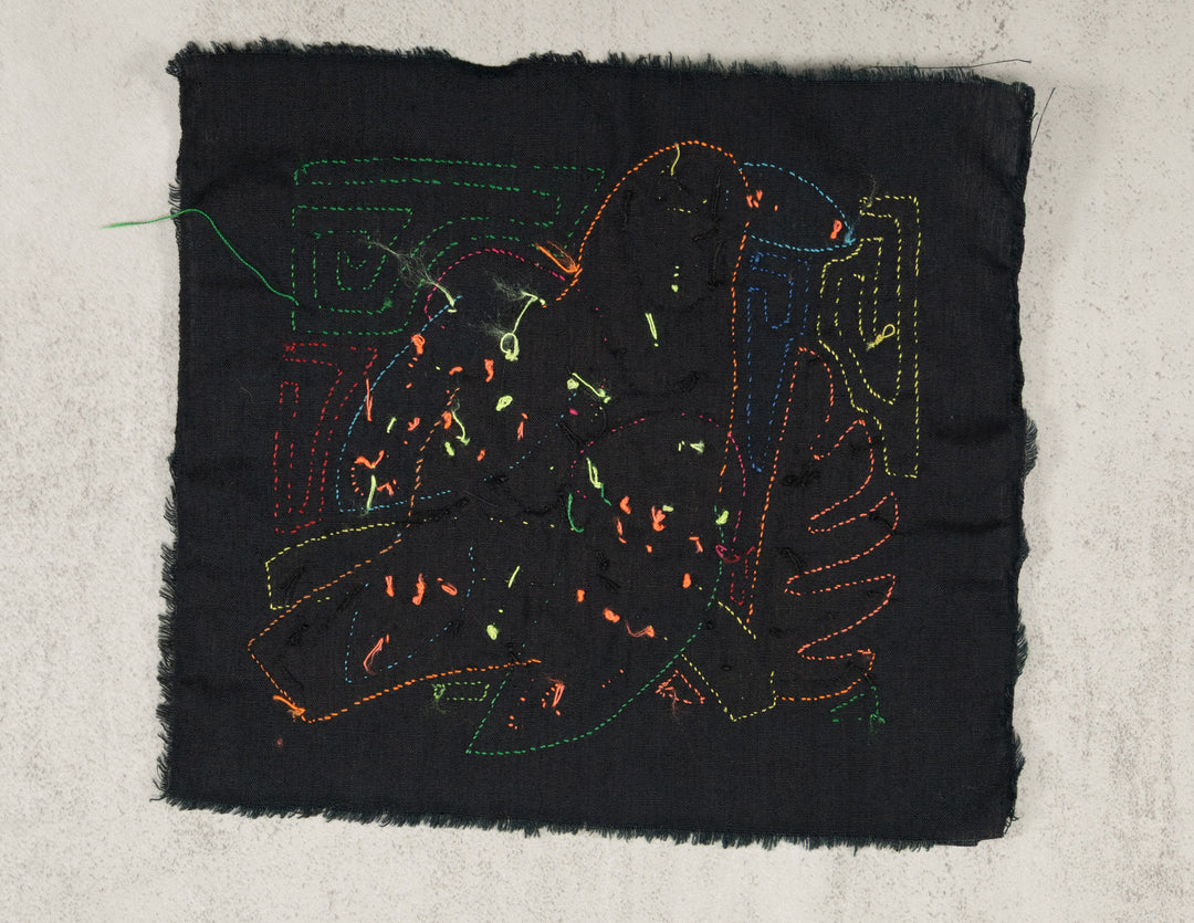 Orange Blue And Red Bird Molita