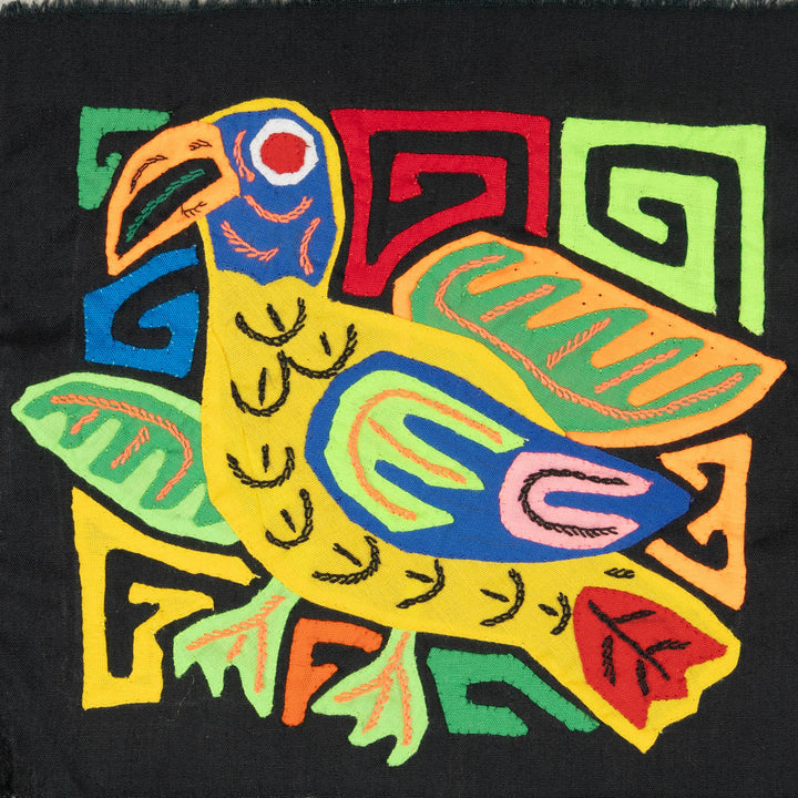 Orange Blue And Red Bird Molita