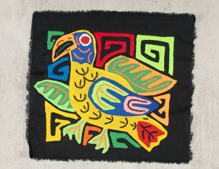 Orange Blue And Red Bird Molita