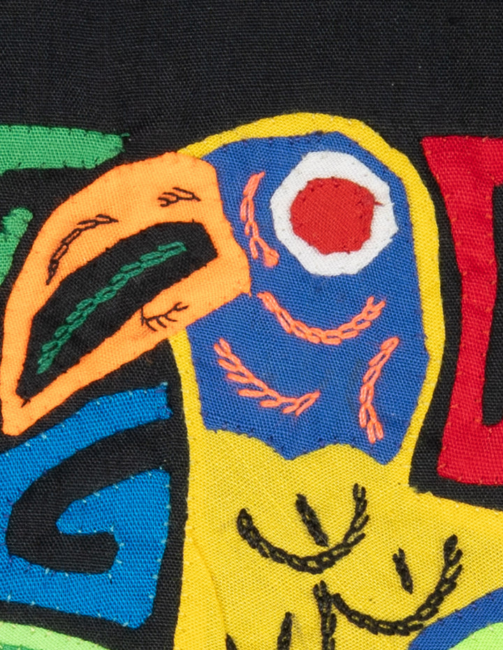 Orange Blue And Red Bird Molita