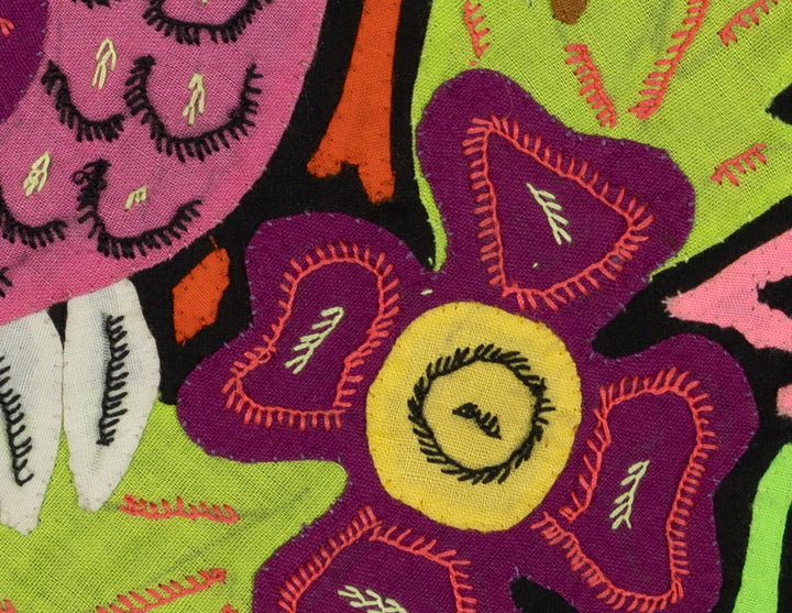 Multi-Color Bird Blue And Purple Molita