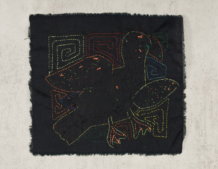 Orange Blue And Red Bird Molita