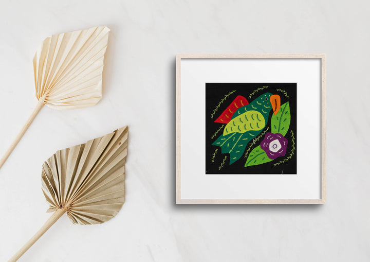 Multi-Color Parrot Bird Red And Green Molita