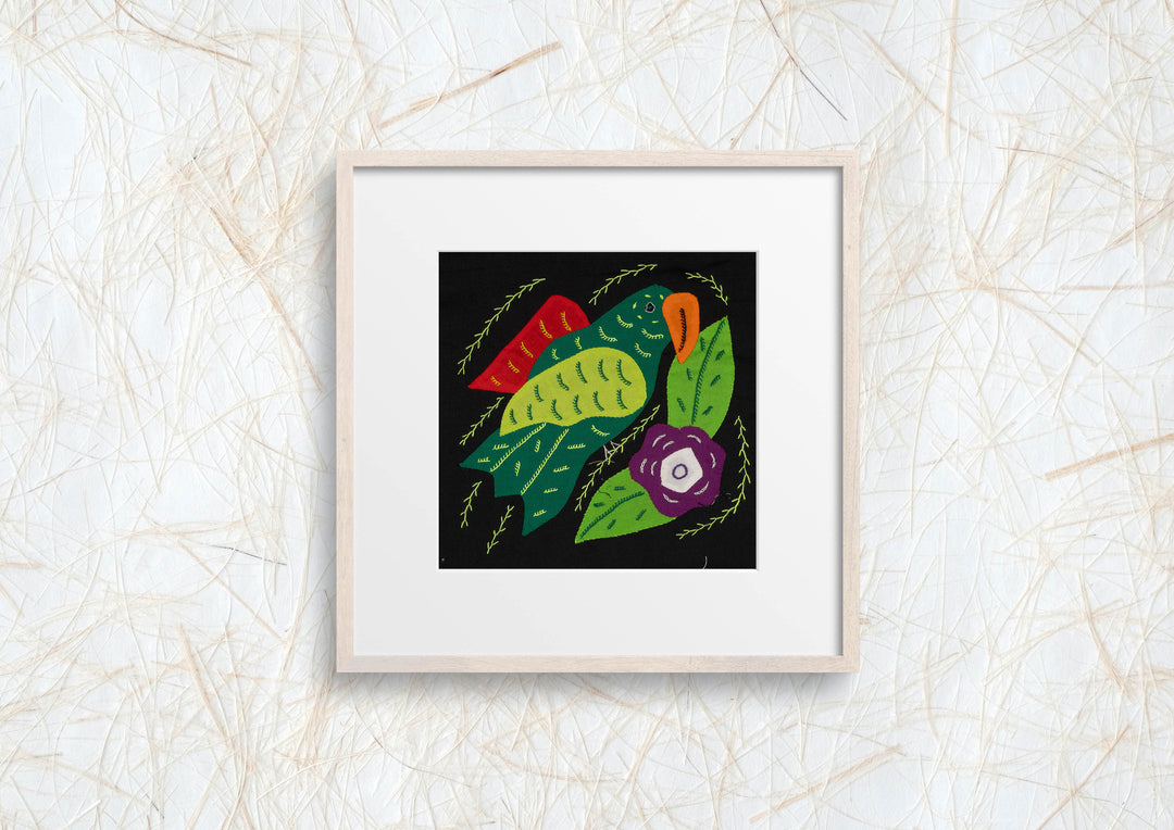 Multi-Color Parrot Bird Red And Green Molita