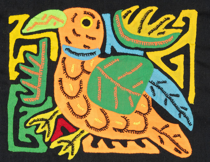 Multicolor Orange Bird Molita