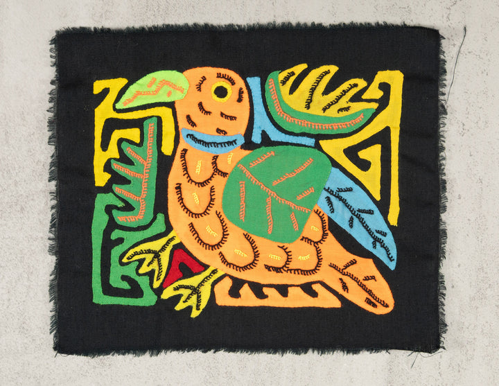 Multicolor Orange Bird Molita