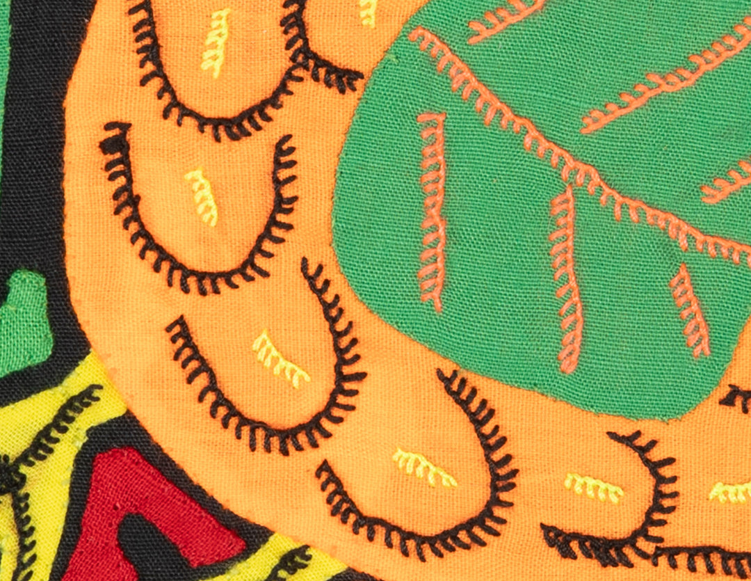 Multicolor Orange Bird Molita