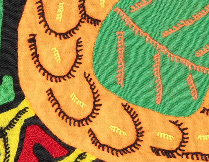 Multicolor Orange Bird Molita