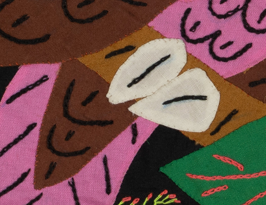 Multi-Color Toucan Bird Pink And Brown Molita