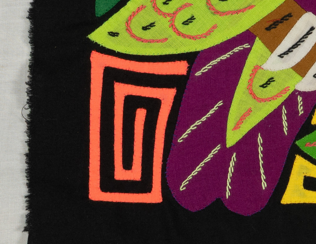 Multi-Color Parrot Bird Green And Purple Molita