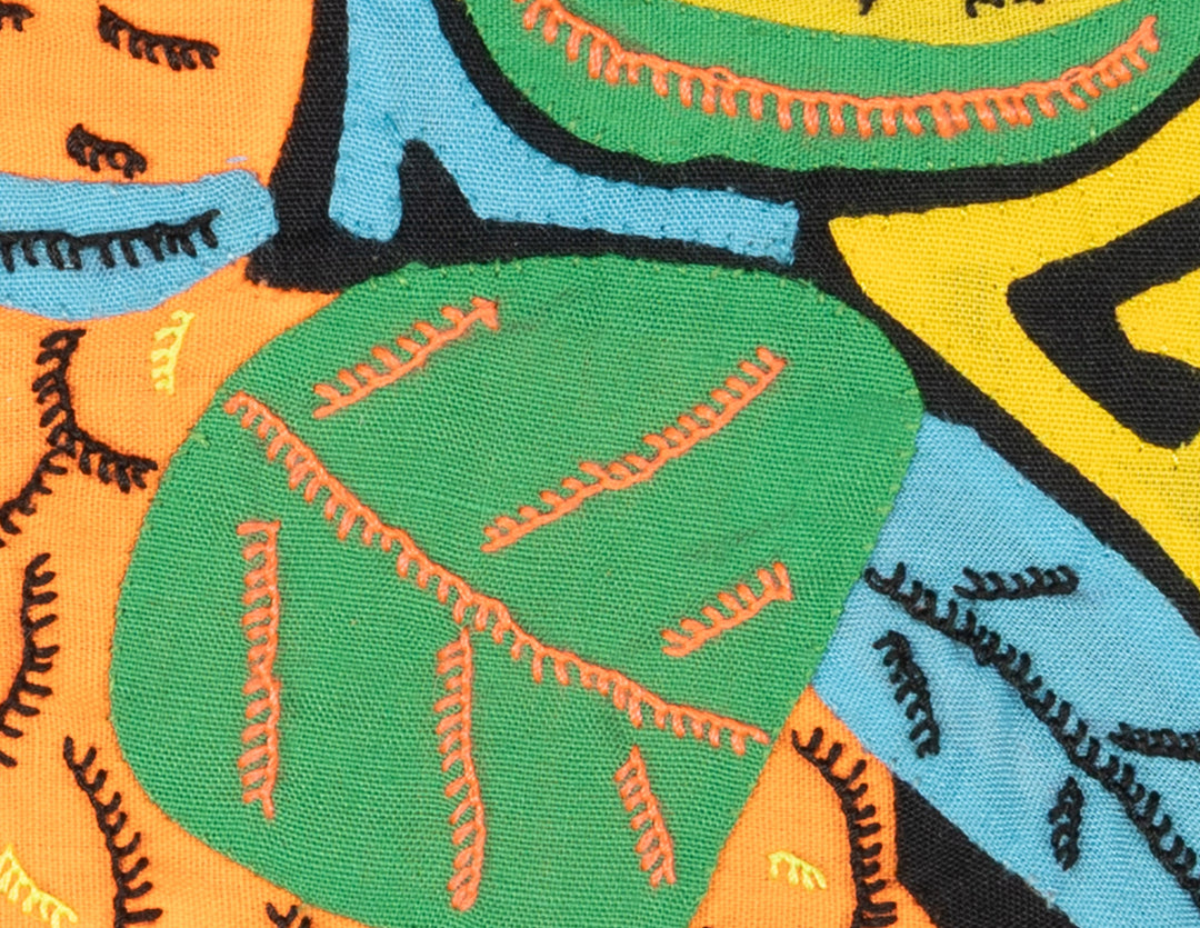 Multicolor Orange Bird Molita