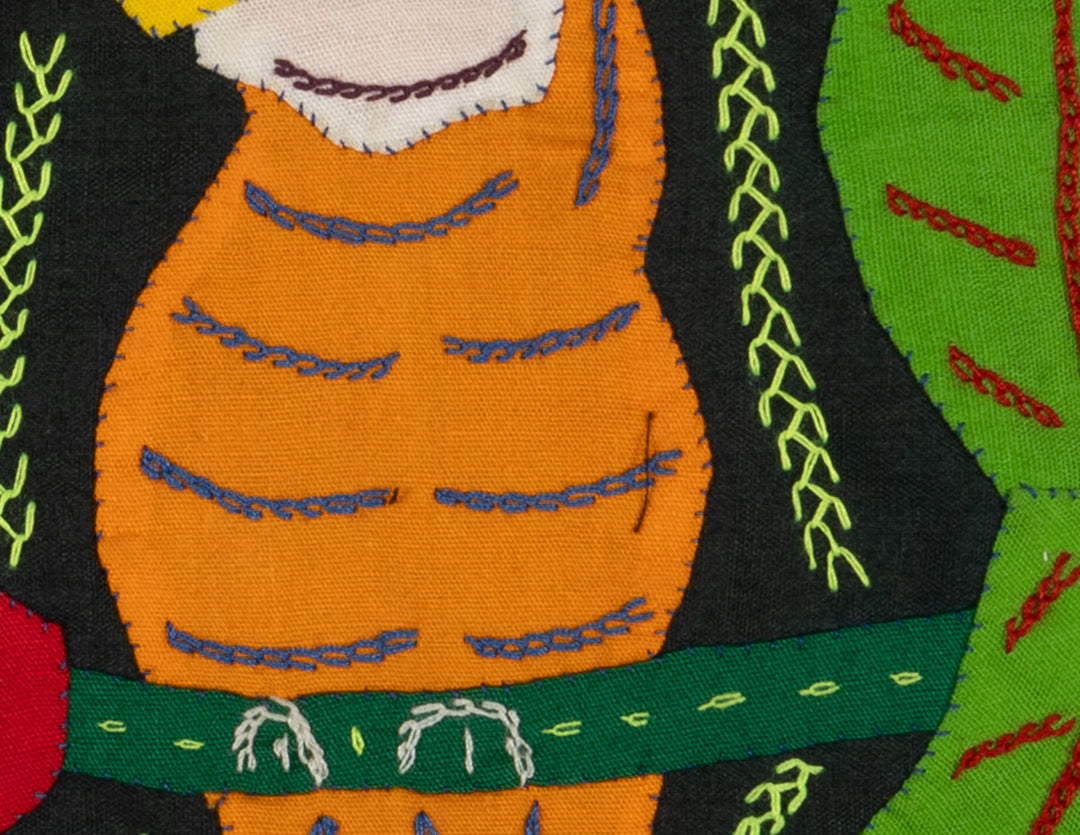 Multi-Color Parrot Bird Red And Orange Molita