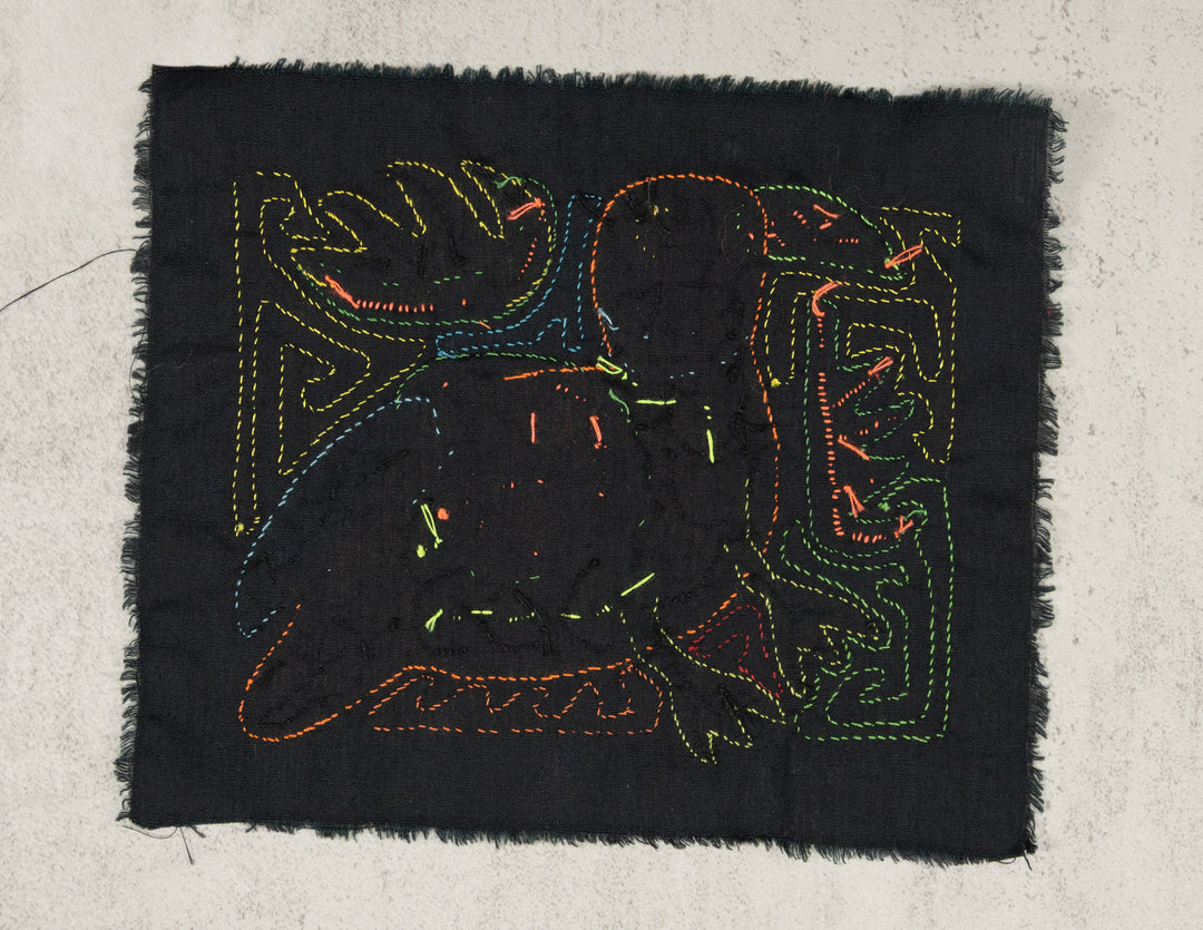 Multicolor Orange Bird Molita