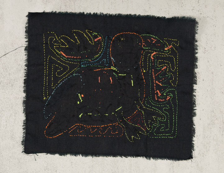 Multicolor Orange Bird Molita