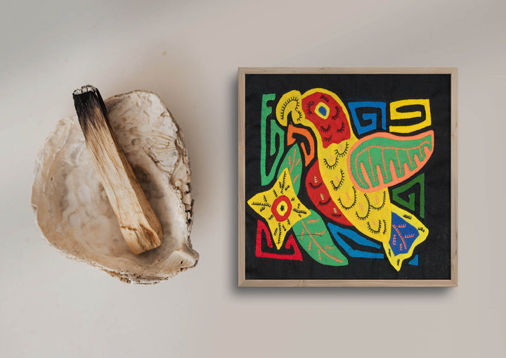 Multicolor Red And Yellow Bird Molita