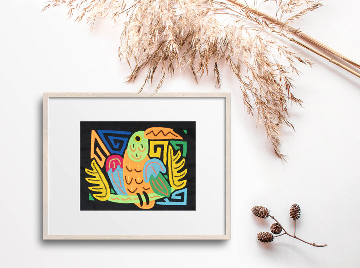 Orange And Green Toucan Bird Molita