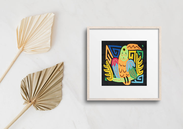 Orange And Green Toucan Bird Molita