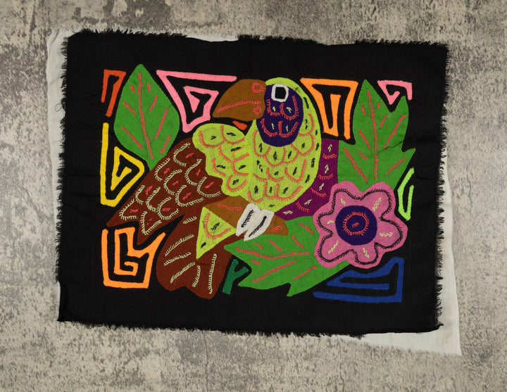 Multi-Color Parrot Bird Green And Purple Molita