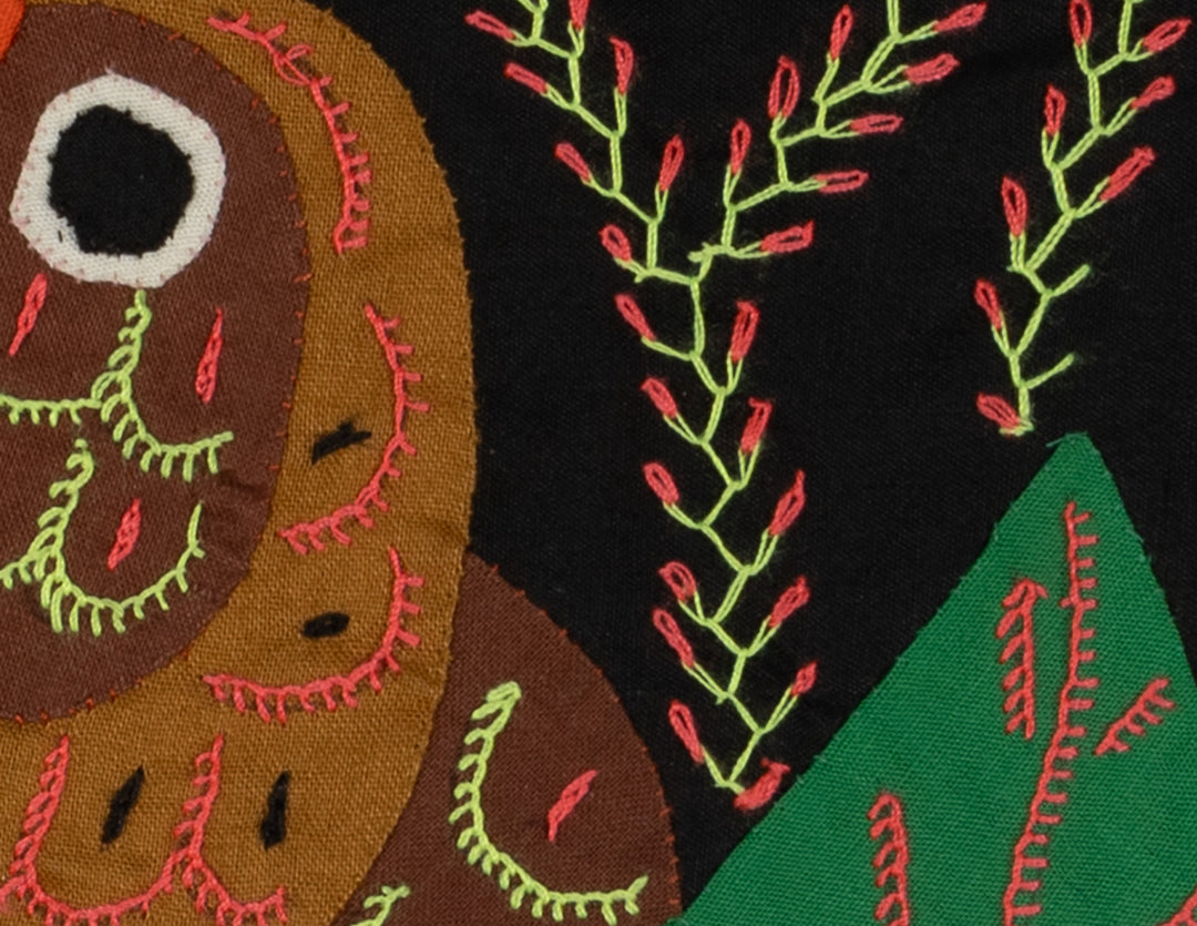 Multi-Color Parrot Bird Pink And Brown Molita