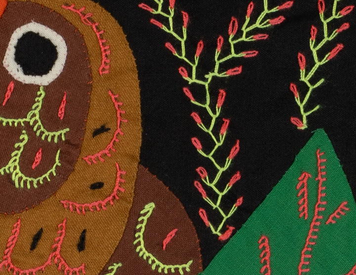 Multi-Color Parrot Bird Pink And Brown Molita