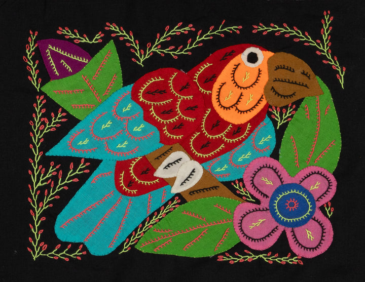 Multi-Color Parrot Bird Blue And Red Molita