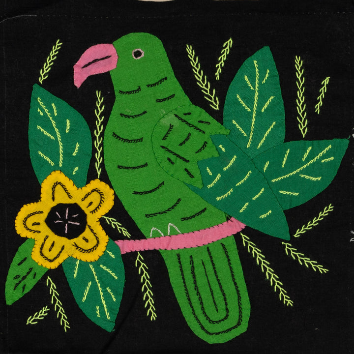 Multi-Color Parrot Bird Green And Pink Molita