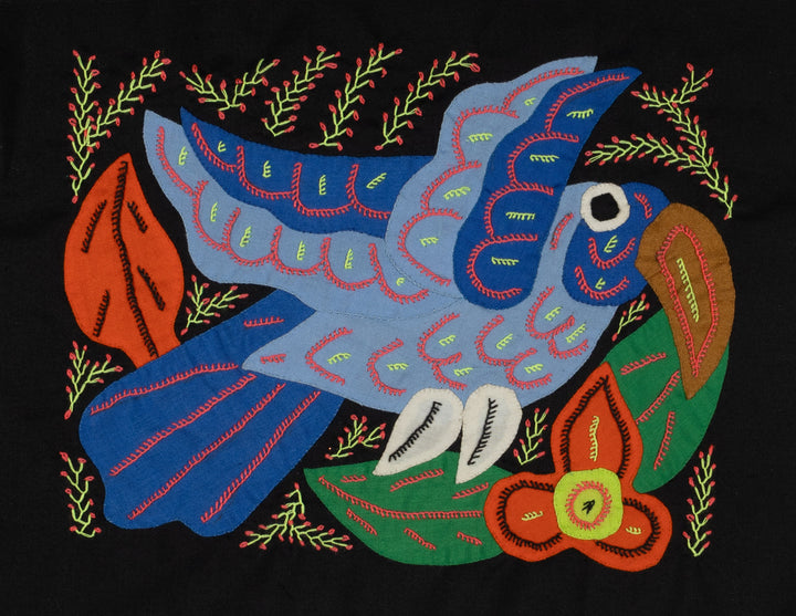 Multi-Color Bird Blue Molita